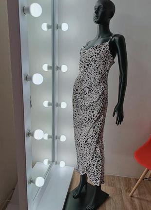 Комбінація сукня в леопардовий принт,гарнюще плаття комбинацыя🤍🖤5 фото