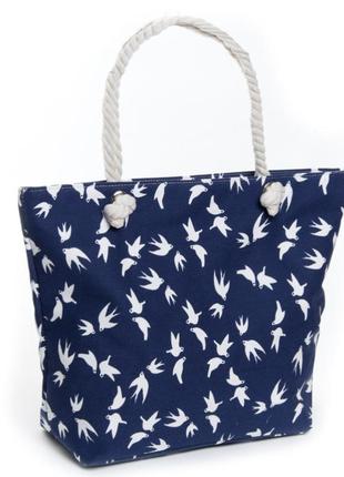 Женская пляжная текстильная сумка/ женская пляжная сумка2 фото