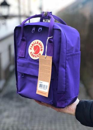 Рюкзак fjallraven kanken mini 7л фьялравен канкен міні3 фото