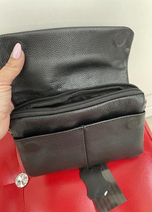 Мужская сумка кожаная сумка барсетка портмоне кожаное5 фото