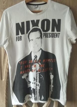 Футболка richard nixon for 37 president usa