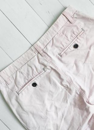 Мужские повседневные базовые хлопковые розовые шорты primark праймарк. размер s m6 фото