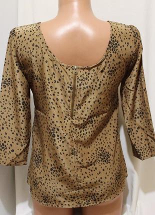 Новая нарядная золотистая блуза "fresh made" германия 44р4 фото