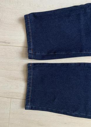 Новые прямые темно синие джинсы7 фото