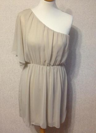 Платье бежевое на все случаи жизни!