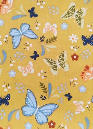 Багаторазові прокладки для критичних днів з метеликами. великий вибір тканин.3 фото