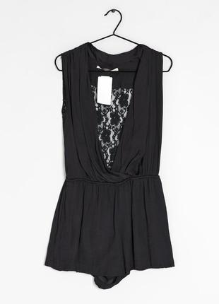Комбінезон з шортами зара zara з мереживом, розмір s-xs-m