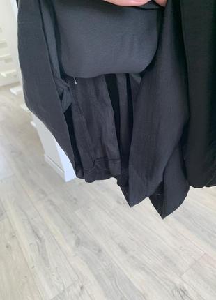 Стильний літній легкий чорний комбінезон з шортами зара zara з кружевом, розмір s-xs-m7 фото