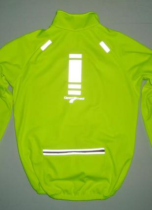 Велокуртка openroad cycling jacket windproof splash proof thermal (m)4 фото