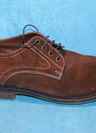 Hush puppies туфлі замша 46 розмір в ідеалі