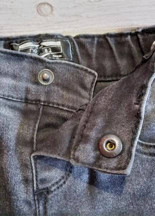 Чёрные классические джинсы next на ребёнка 3-6 месяцев р.62-684 фото