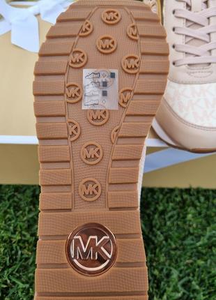 Снікерси кросівки  michael kors maddy mixed-media trainer10 фото