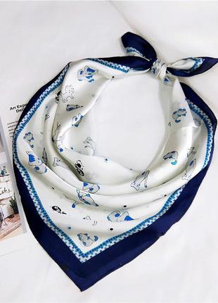 Шовкова хустка платок