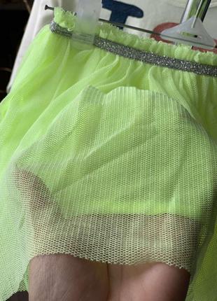 Дитяча спідниця на дівчинку zara/ юбка на девочку зара/летняя юбка на девочку/ спідниця для дівчинки зара/юбка на девочку лимонного цвета3 фото