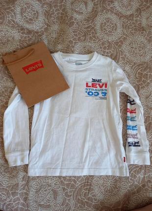 Футболка с длинным рукавом,реглан levis