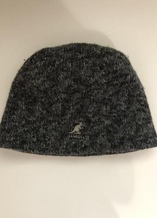 Шапка біні меланж kangol