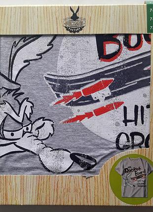 Футболки looney tunes для хлопчиків 7-12 років від фірми sabor італія