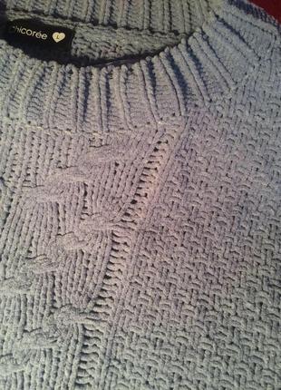 Оксамитовий,велюровий светр,кофта з кісками,плюшевий із синелі8 фото