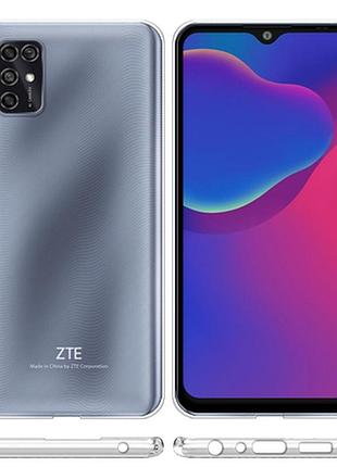 Чохол ultra clear для zte blade v2020 smart прозорий