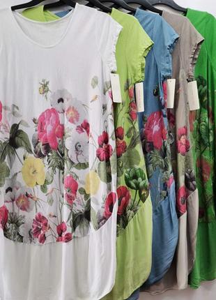 Сукня полубатал котон італія 🇮🇹☝️