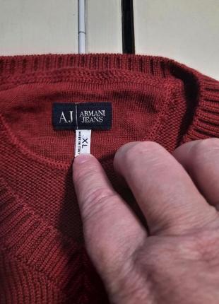 Armani jeans пуловер размер xl4 фото