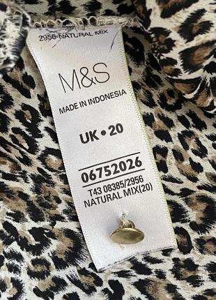 Шикарная трендовая блуза тигра m&s5 фото