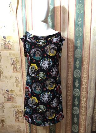 Оригінальне плаття з принтом мерлін монро. вир-во таїланд
