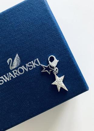 Подвеска шарм звездочки swarovski оригинал новая1 фото