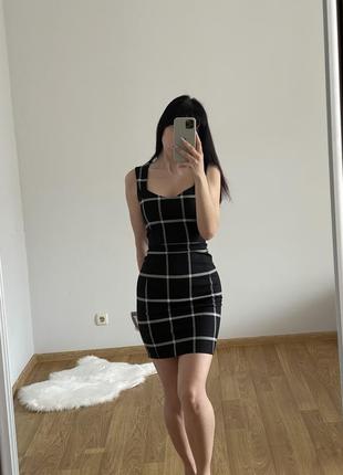 Платье в клетку 6