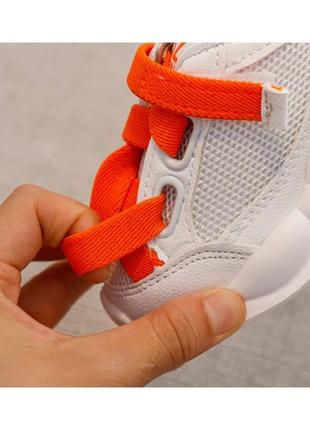 Кросівки дитячі yaoz помаранчеві сіточка5 фото