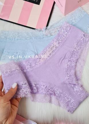 Бавовняні трусики чіки бразиліанки victoria's secret вікторія сікрет оригінал