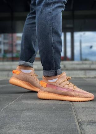 Adidas yeezy boost 350 v2 "clay" жженские кросівки адідас ези