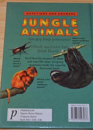 Jungle animals, энциклопедия на английском языке10 фото