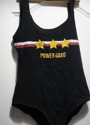 Боді power gang pull&bear bershka reserved