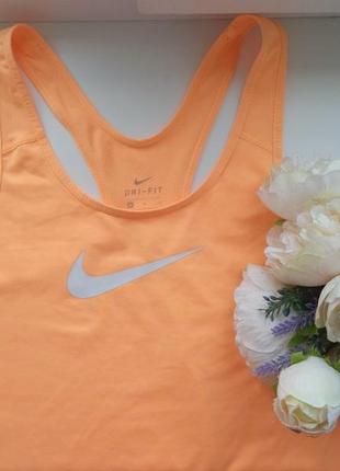 Nike dri-fit майка для занять спортом, тренувань бігу m-розмір. оригінал