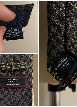 Charles tyrwhitt  шелковый галстук8 фото