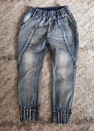 Джинси на дівчинку 5-7років