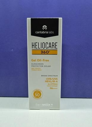 Сонцезахисний гель

heliocare gel oil-free dry touch spf 501 фото