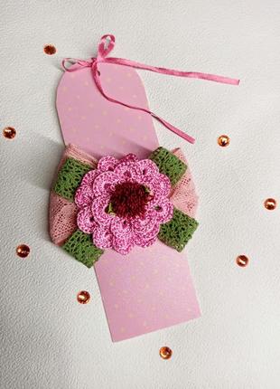 Резинка для волосся ручної роботи