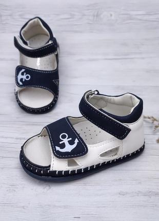 Дитячі босоніжки для хлопчиків 👣 пінетки перша взуття ✨літні сандалики для малюка