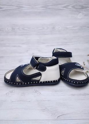 Детские босоножки для мальчиков 👣 пинетки первая обувь ✨летние сандалики для малыша8 фото
