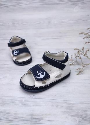 Детские босоножки для мальчиков 👣 пинетки первая обувь ✨летние сандалики для малыша4 фото