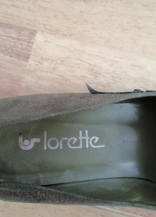 Ексклюзивні туфлі італійського бренду lorette5 фото