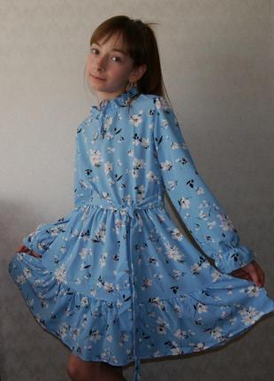 Воздушное и модное платьице3 фото
