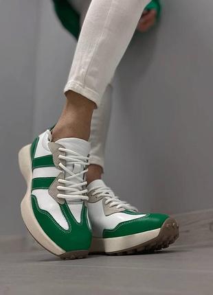 Кросівки жіночі натур шкіра