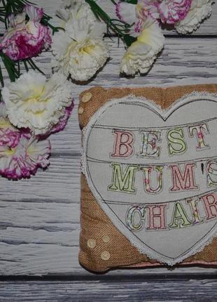 Фірмова декоративна подушка подушечка найкраща мама