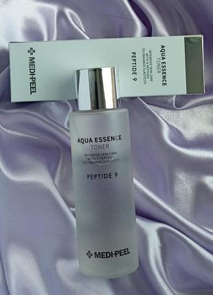 Антивіковий тонер medi-peel aqua essence peptide 9 toner 250ml