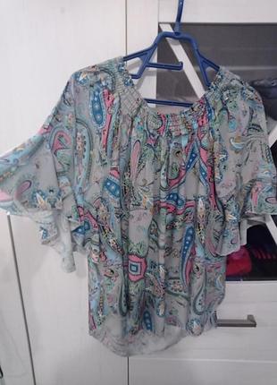 Блуза з 100%штапельної віскози, 44-46 європ