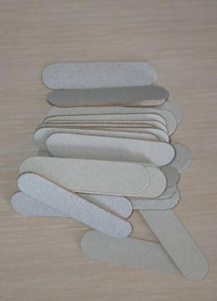 Міні пилочка для нігтів 180/240 грит 6,5 см  062