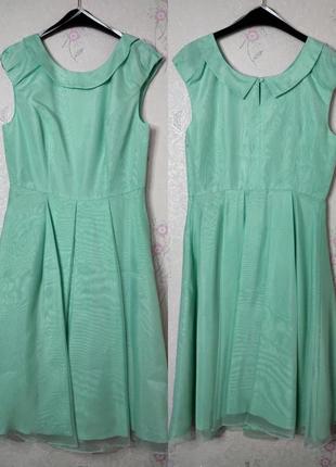 Невероятно нежное платье нового мятного цвета